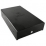 BOX ESTERNO ATLANTIS USB 2.0 x STORAGE 3ﾸ5" ALLUMINIO HDD SATA II + tasto e software per BACKUP rapidoﾸ NERO SATINATO