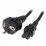CAVO ALIMENTAZIONE ATLANTIS X NOTEBOOK Connettore IEC mini per Notebook femmina e presa di corrente Shuko 2mt