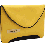 CUSTODIA A BUSTA per IPAD/E-READER TECH AIR in neoprene Giallo-Nero TAEIP001