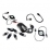 KIT PORTATILE NILOX x NB E NETBOOK Mini Mouse + Cavo LAN + Cavo USB Retrattile + 4 Adattatori USB + Luce LED USB + Cuffia Skype