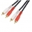CAVO AUDIO NILOX 2 RCA M/M 1mt