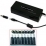 ALIMENTATORE UNIVERSALE X NOTEBOOK 120W 6A + USB 1A x Notebook con alimentazione compresa tra 15 e 24 Vcd