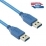 CAVO MATSUYAMA USB 3.0 (retrocompatibile 2.0) A-A M-M 1mtﾸ Blu