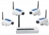 Kit dvr wireless usb 4 telecamere 2,4 ghz audio video