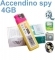 Accendino tipo bic con microcamera spia integrata 4gb 640x480