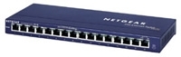 SWITCH NETGEAR FS116GE 16P LAN 10/100M UNMANAGED DESKTOP Metal case ***Garanzia 5 Anni***