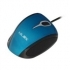 MOUSE NILOX USB 2.0 Ottico 800dpiﾸ Design Ergonomico ed Eleganteﾸ Blu Lucido