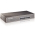 SWITCH TP-LINK TL-SG1008 8P LAN GIGABIT DESKTOP 10/100/1000Mbps RACKMOUNTABLE RJ45 CASE ACCIAIO