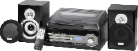 HI-FI STEREO CON GIRADISCHI LETTORE CD E USB CLATRONIC - CONVERTE VINILE IN MP3 RADIO CD