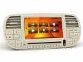 Fiat 500 Cinquecento Autoradio 6.2" Touchscreen BT DVD USB SD GPS DVB-T F500