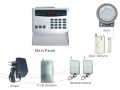 Allarme antifurto wireless casa connessione telefonica