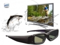 3D OCCHIALI ATTIVI COMPATIBILI TV SAMSUNG SMART TV 40" BATTERIA RICARICABILE USB