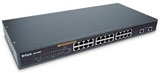 SWITCH D-LINK DES-1026G 24P LAN 10/100M + 2P LAN GIGABIT L2 UNMANAGED RACKMOUNT