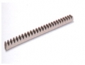 Cremagliera in acciaio zinzacato modulo 4 mt 1