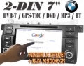 BMW E46 Autoradio 7" LCD Touchscreen DVD Dvb-t Navigatore GPS 7800-E46