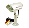 Telecamera 30 led infrarossi tenuta stagna audio video CMOS